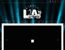 Tablet Screenshot of ladancenj.com